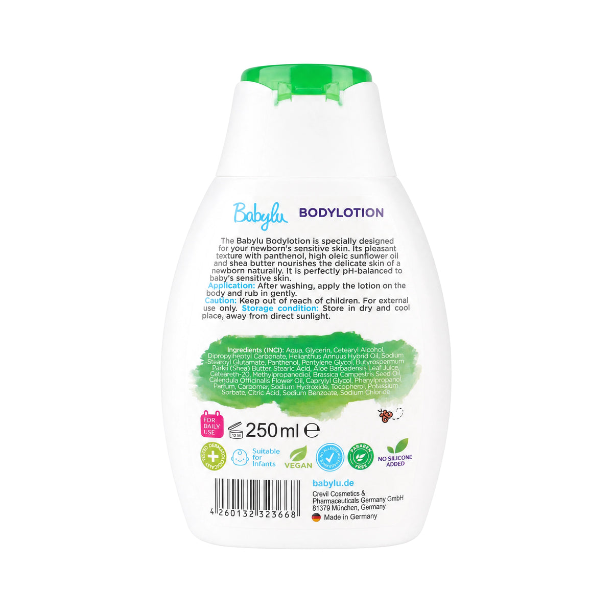 57410-Babylu Body Lotion 250ml +1