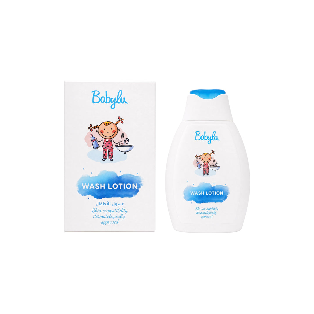 57411-Babylu Bath Wash Lotion 250ml +2
