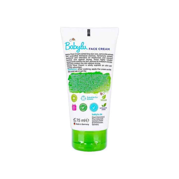 57412-Babylu Face Cream 75ml +4