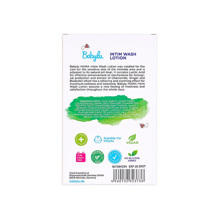 57414-Babylu Intim Wash Lotion 250ml +7