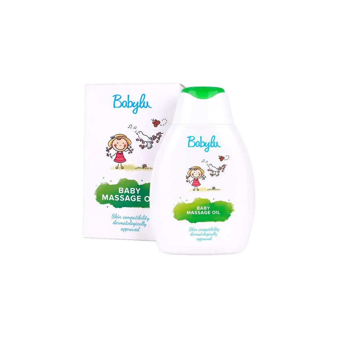 57415-Babylu Baby Massage Body Oil 250ml +1