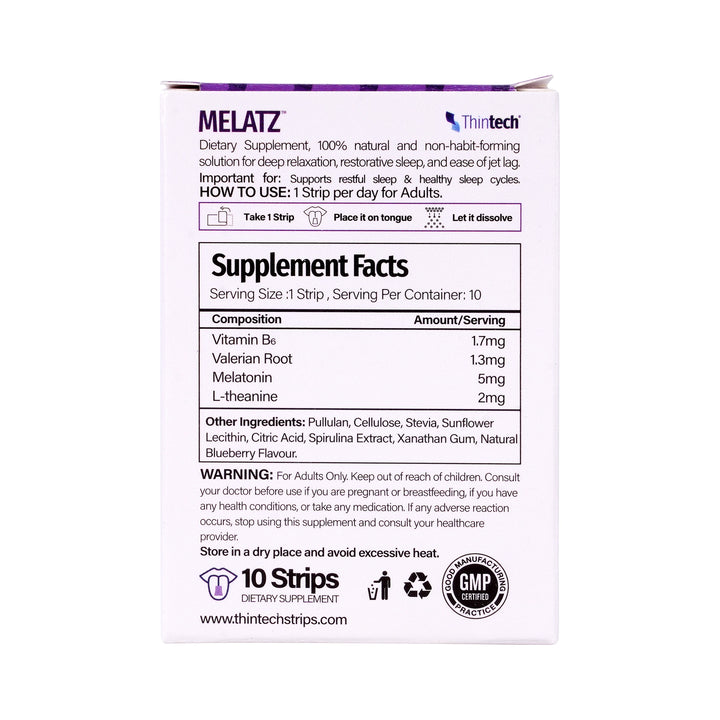 57417-Thintech Melatz 10Strips Blueberry +1