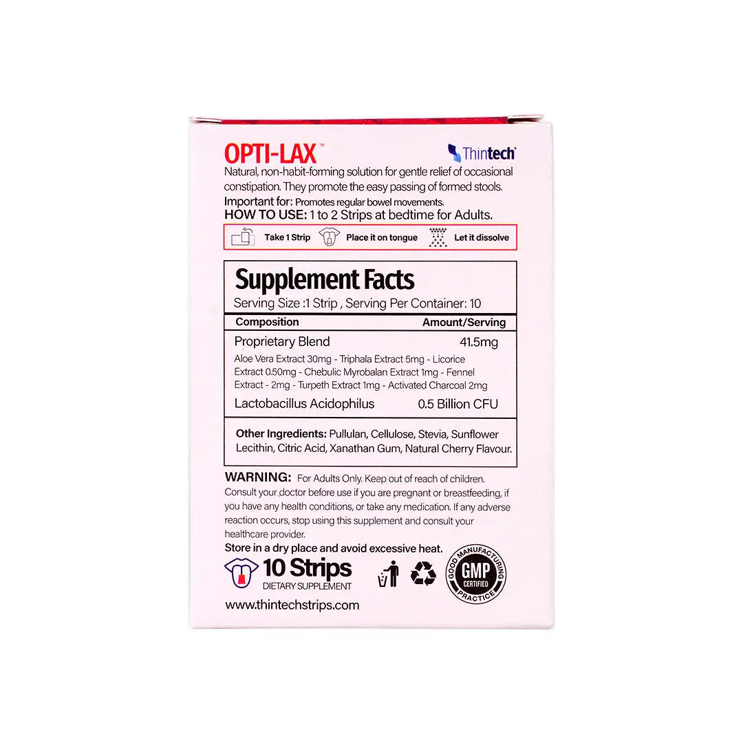 Thintech Opti - Lax 10Strips Cherry