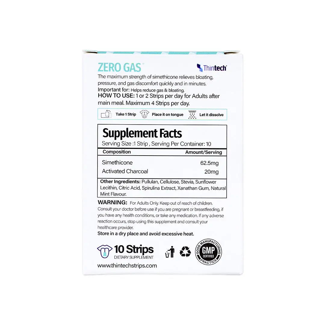 Thintech ZeroGas 10Strips Mint +2