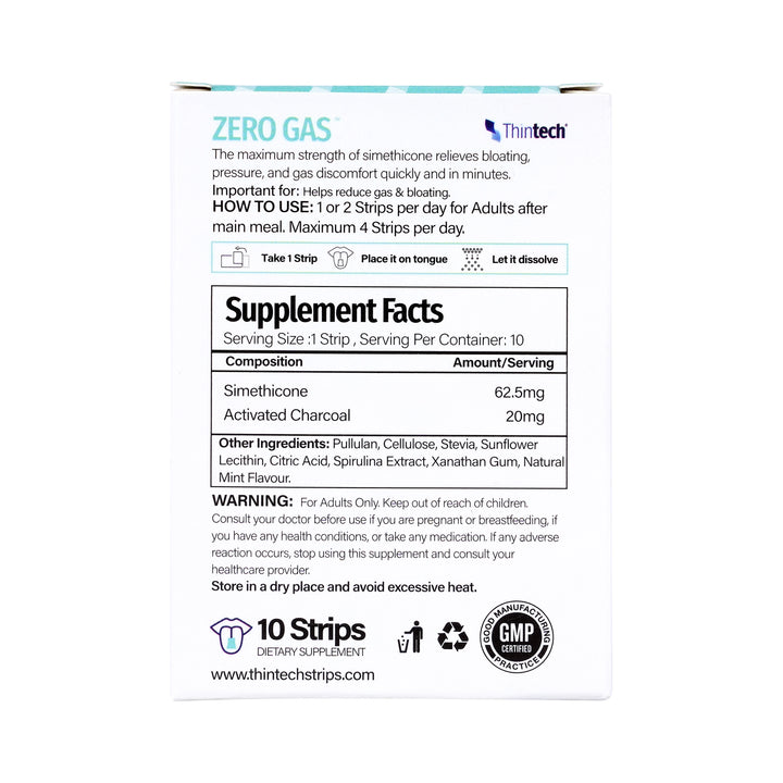 57421-Thin tech Zero Gas 10Strips Mint +1