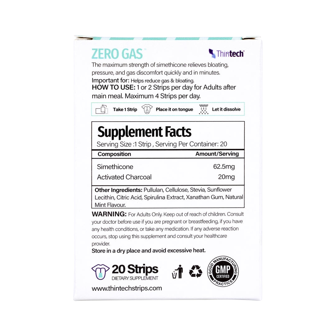 57422-Thintech ZeroGas 20Strips Mint +1