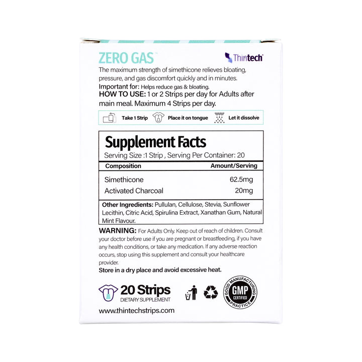 57422-Thintech ZeroGas 20Strips Mint +1