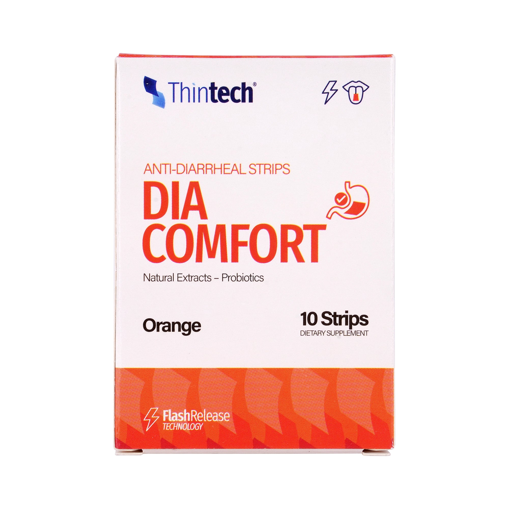 57425-Thintech DiaComfort 10Strips Orange