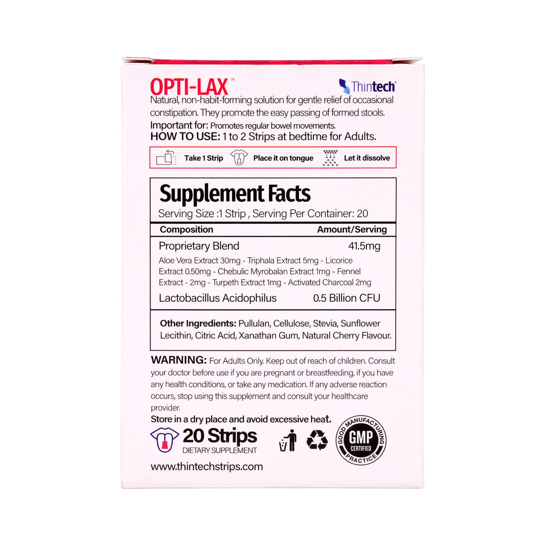 57426-Thintech Opti - Lax 20Strips Cherry +1