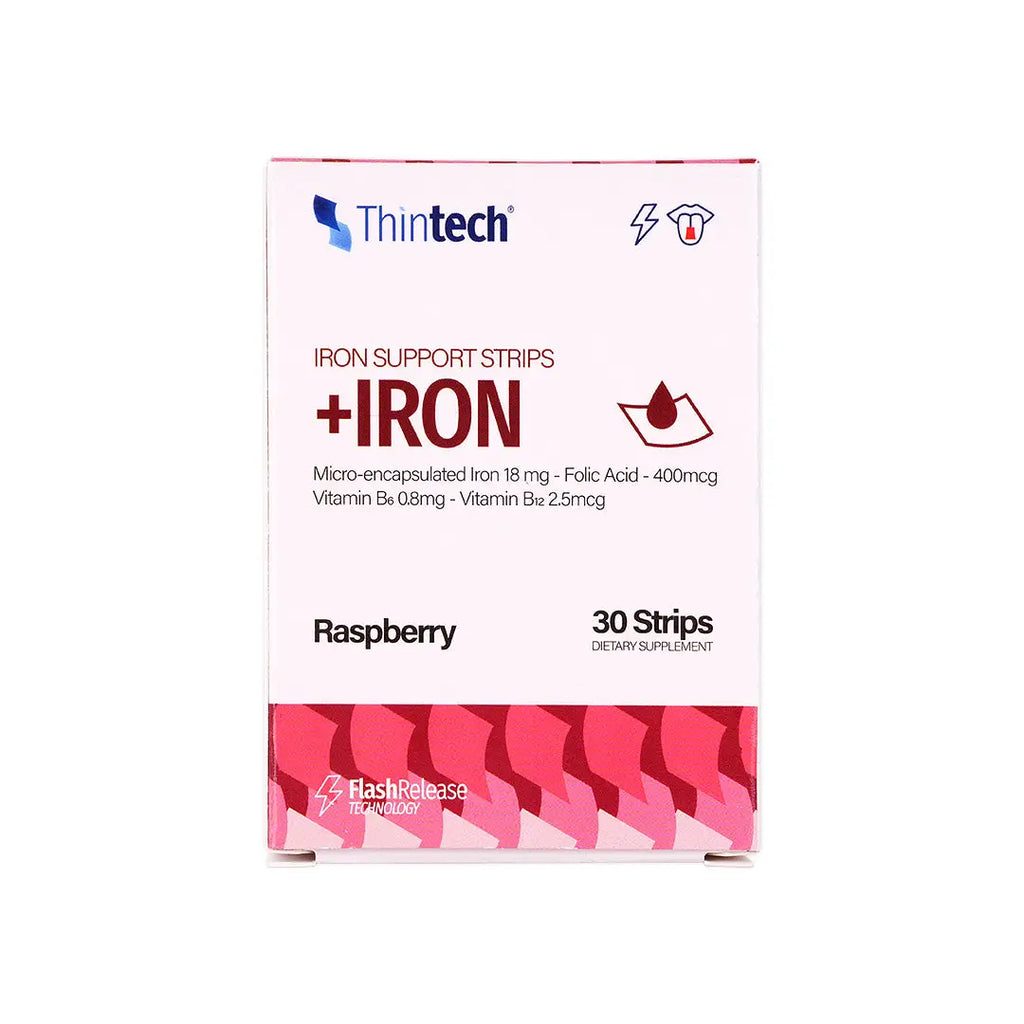 Thintech + Iron 30Strips Raspberry