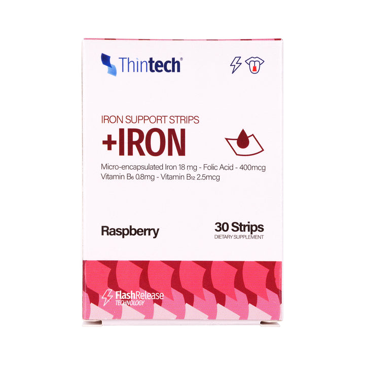 57428-Thintech + Iron 30Strips Raspberry