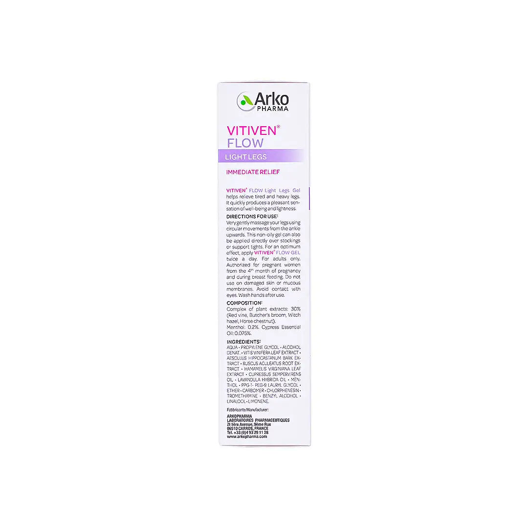 57432-Arko Pharma Vitiven Flow Light Legs Comfort Gel 150ml +6