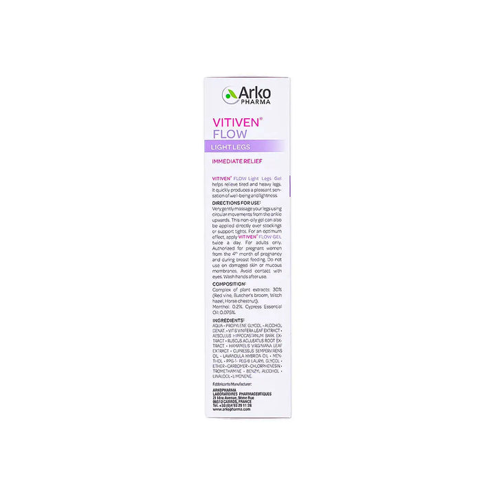 57432-Arko Pharma Vitiven Flow Light Legs Comfort Gel 150ml +6