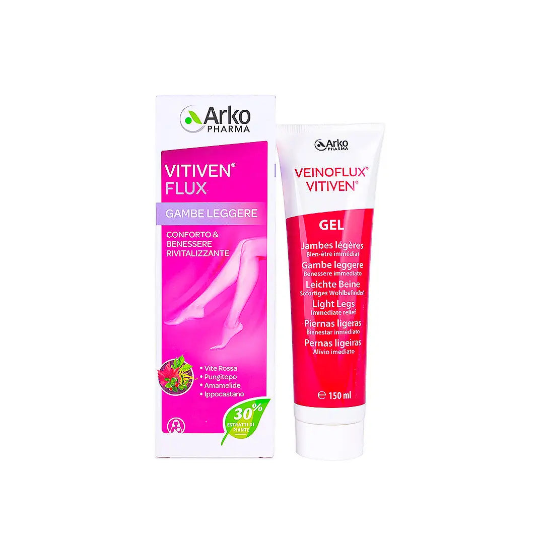57432-Arko Pharma Vitiven Flow Light Legs Comfort Gel 150ml +1
