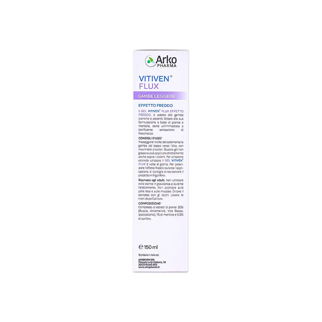 57433-Arko Pharma Vitiven Flow Light Legs Ultra Cold Gel 150ml +6