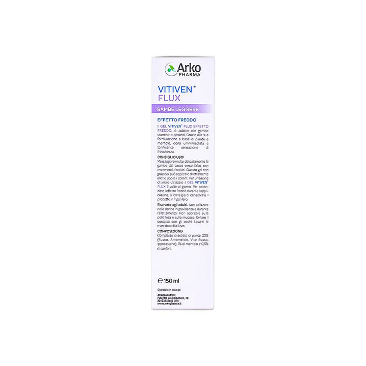 57433-Arko Pharma Vitiven Flow Light Legs Ultra Cold Gel 150ml +6