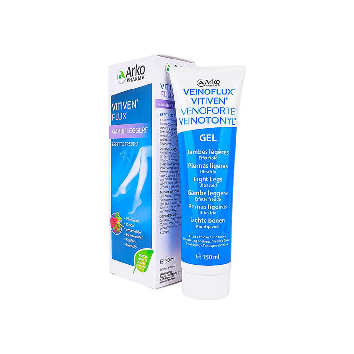 57433-Arko Pharma Vitiven Flow Light Legs Ultra Cold Gel 150ml +2