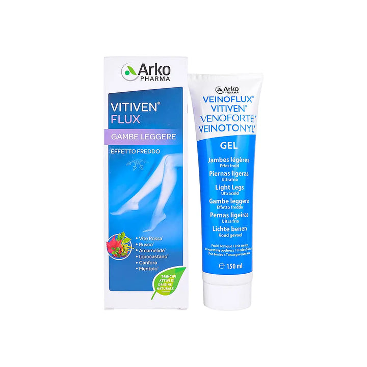 57433-Arko Pharma Vitiven Flow Light Legs Ultra Cold Gel 150ml +1