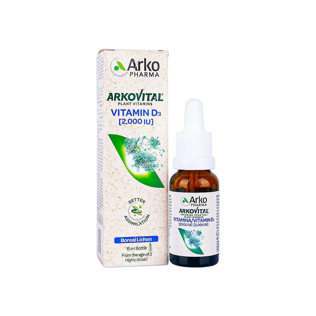 57436-Arko Pharma ArkoVital Vitamin D3 2000IU 15ml