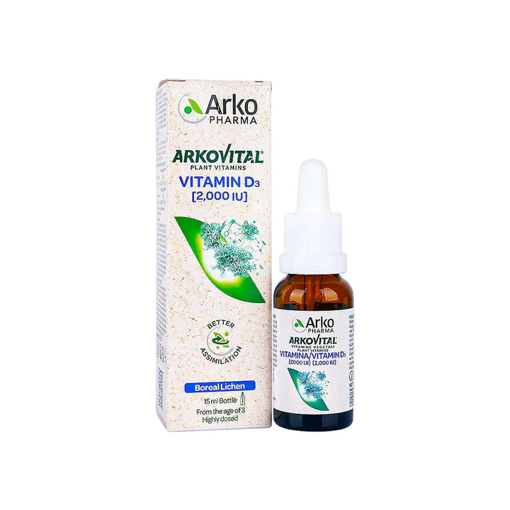 57436-Arko Pharma ArkoVital Vitamin D3 2000IU 15ml