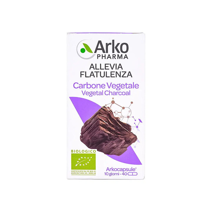 57437-Arko Pharma Vegetal Charcoal 40 Caps +4