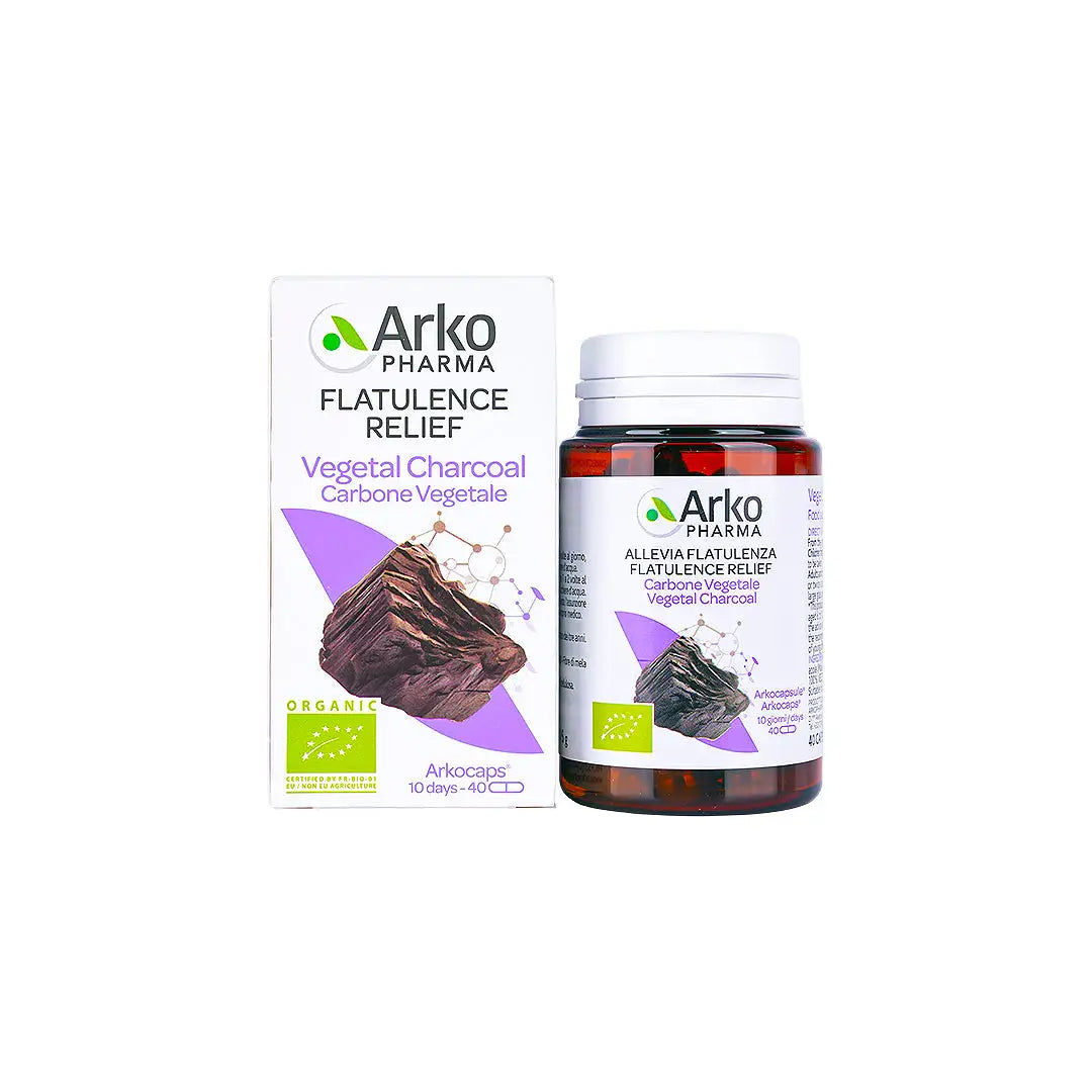 57437-Arko Pharma Vegetal Charcoal 40 Caps +1