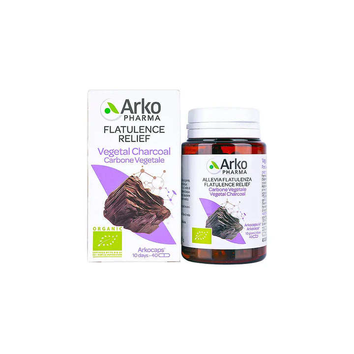 57437-Arko Pharma Vegetal Charcoal 40 Caps +1