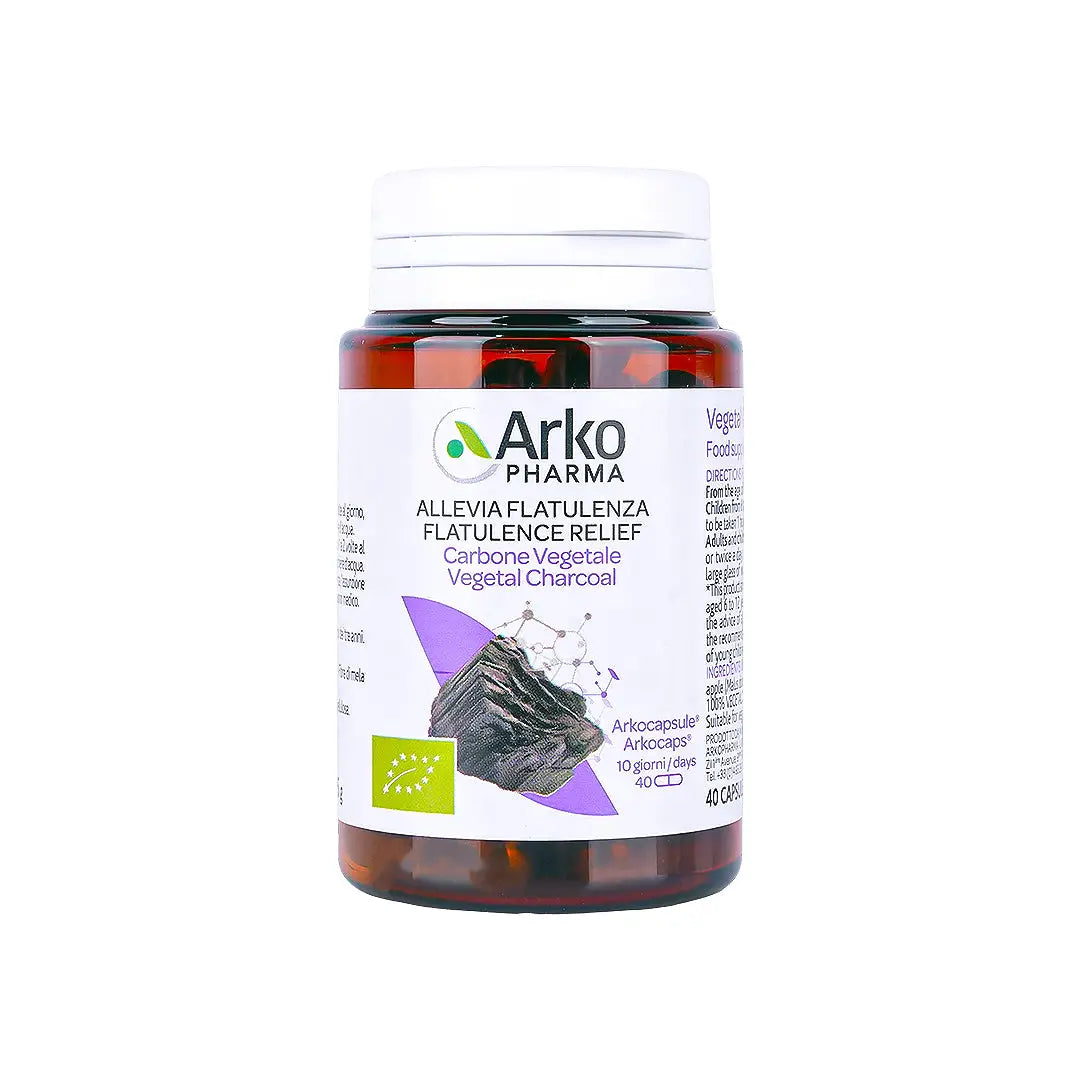 57437-Arko Pharma Vegetal Charcoal 40 Caps +2