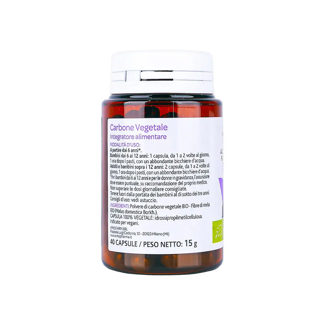 57437-Arko Pharma Vegetal Charcoal 40 Caps +3