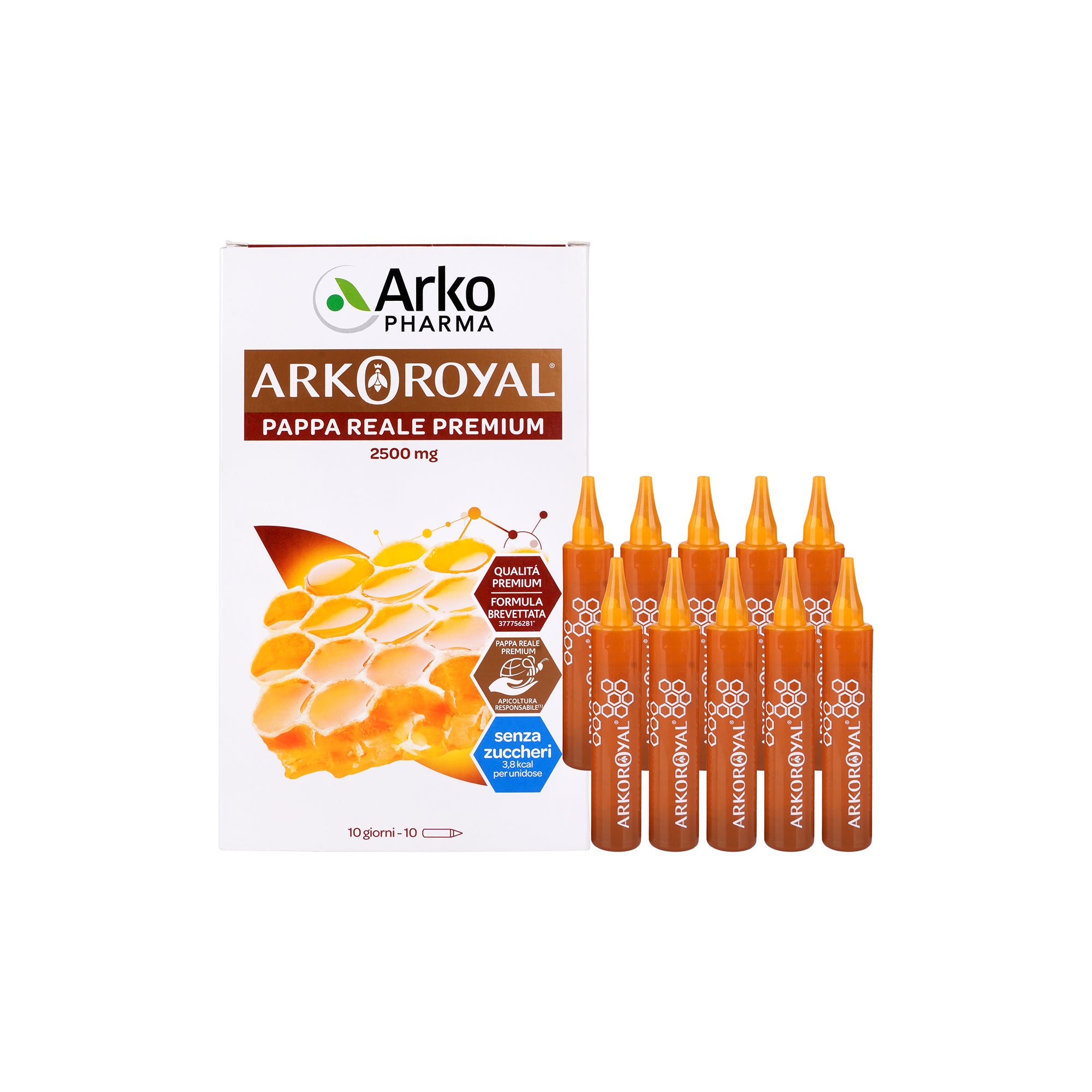 57439-Arko Pharma ArkoRoyal 2500 mg 10 Vials +1