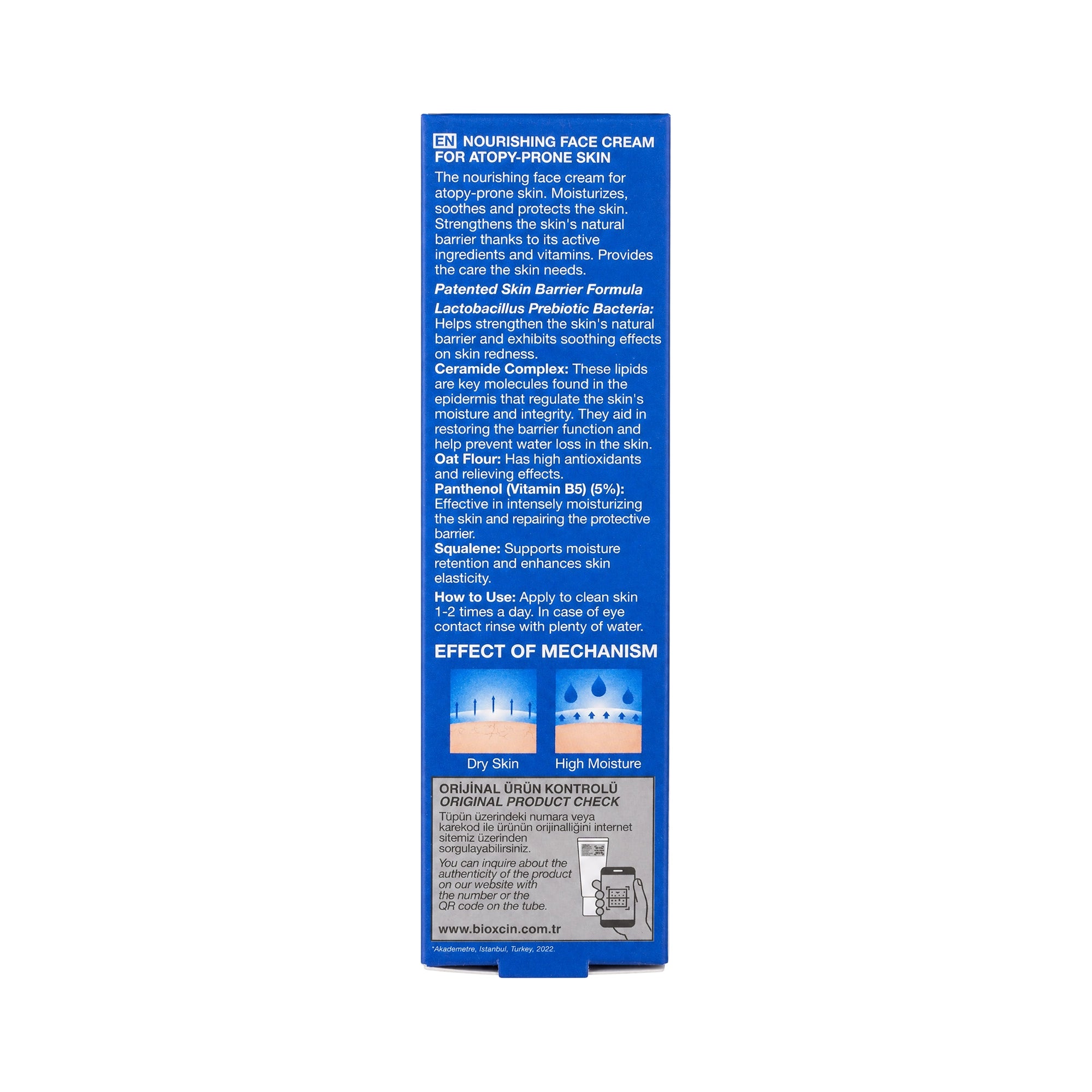 57440-Bioxcin Atopicare Clinical Nourishing Face Cream 50ml +4