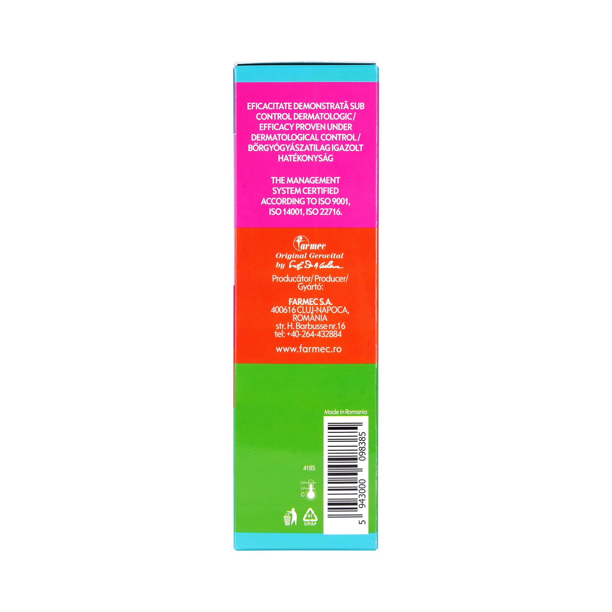 57445-Bioxcin Gerovital Stop Acne Kit +3