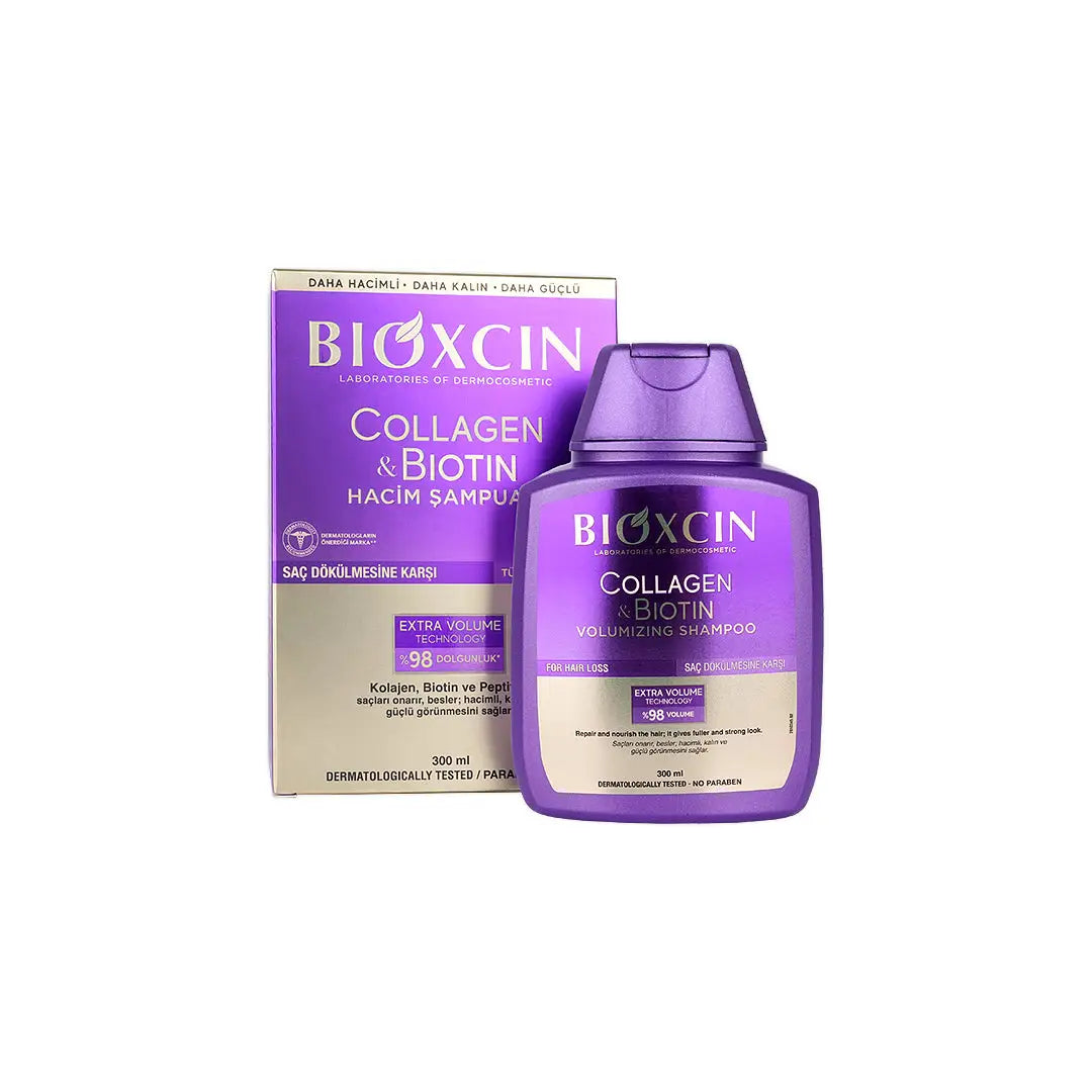 57446-Bioxcin Collagen & Biotin Volumizing Shampoo 300ml