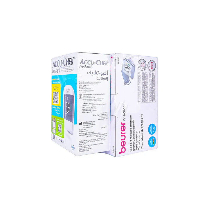 57450-Accu-Chek Instant Glucometer (mmol/L)+BEURER BPM +4