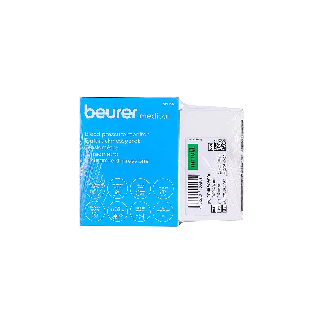 57450-Accu-Chek Instant Glucometer (mmol/L)+BEURER BPM +5