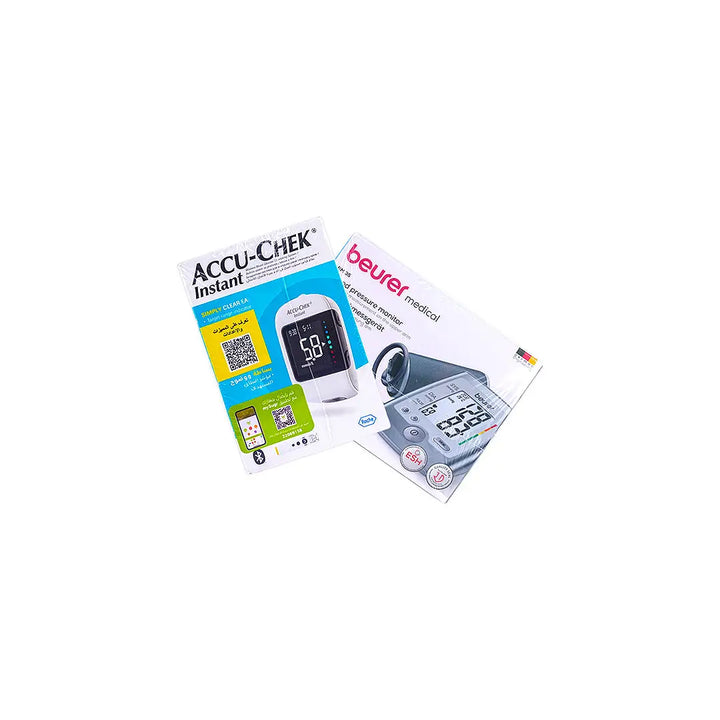 57450-Accu-Chek Instant Glucometer (mmol/L)+BEURER BPM +1
