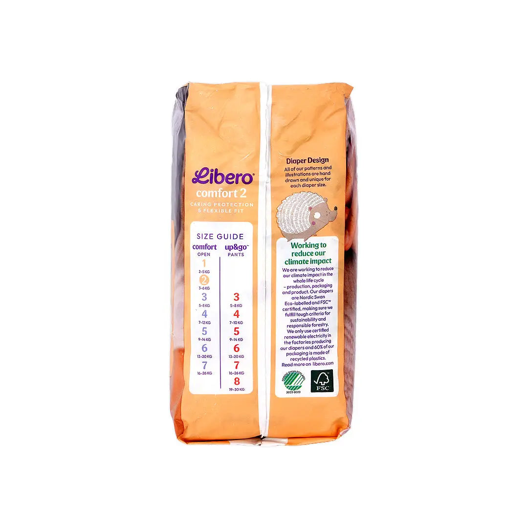 57452-Libero Comfort No.2 (3-6Kg) 47Pcs +1