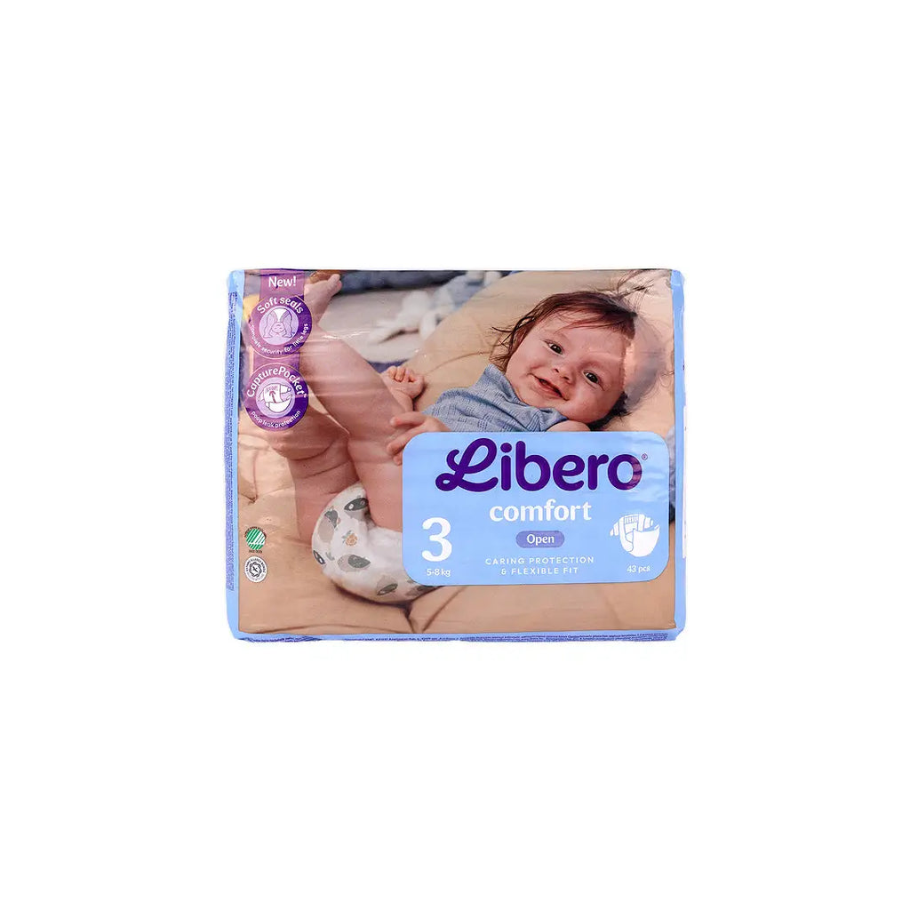 Libero Comfort No.3 (5-8Kg) 43Pcs