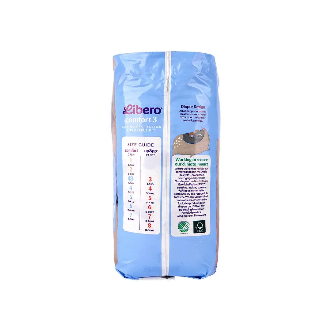 57454-Libero Comfort No.3 (5-8Kg) 43Pcs +1