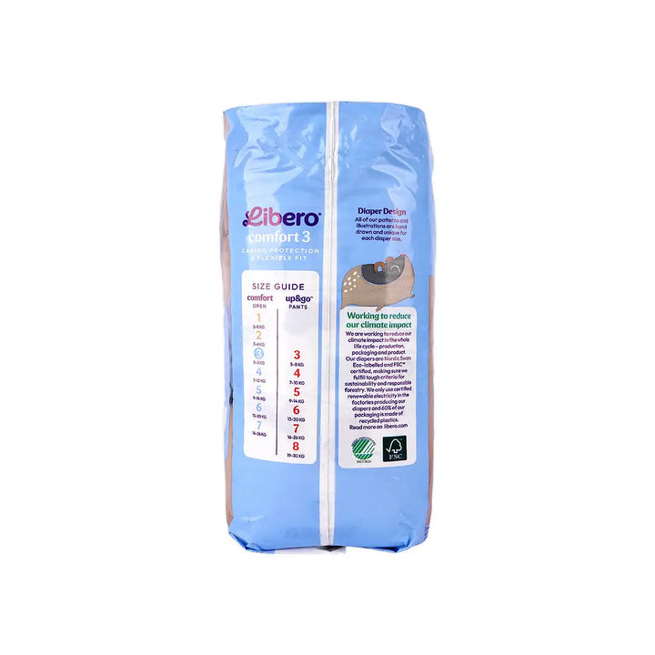 57454-Libero Comfort No.3 (5-8Kg) 43Pcs +1