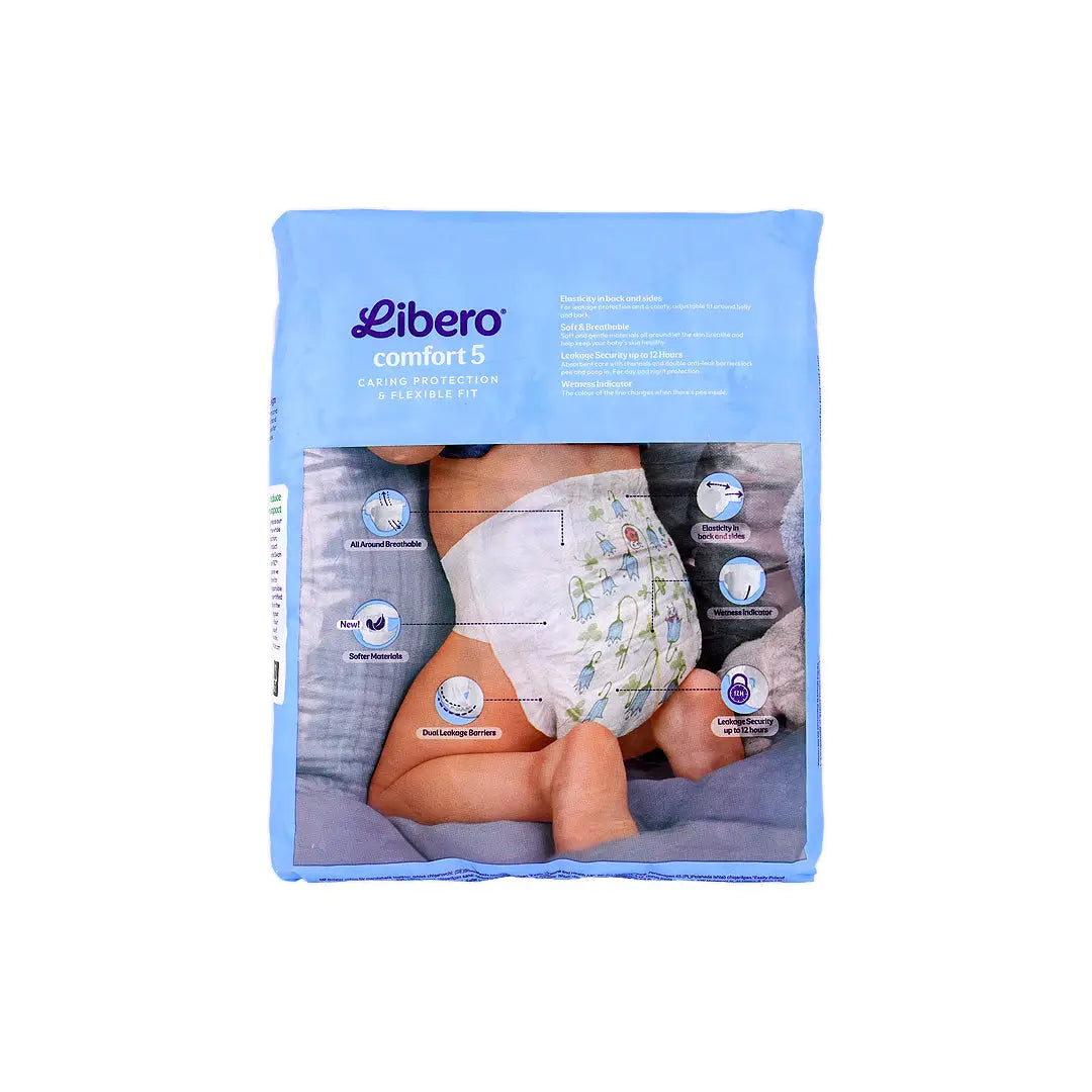 57456-Libero Comfort No.5 (11-17Kg) 22Pcs +3