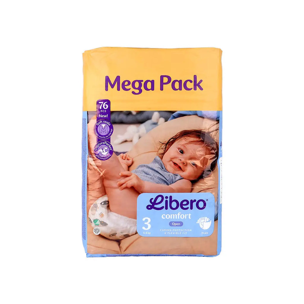 Libero Comfort No.3 (5-8Kg) 76Pcs