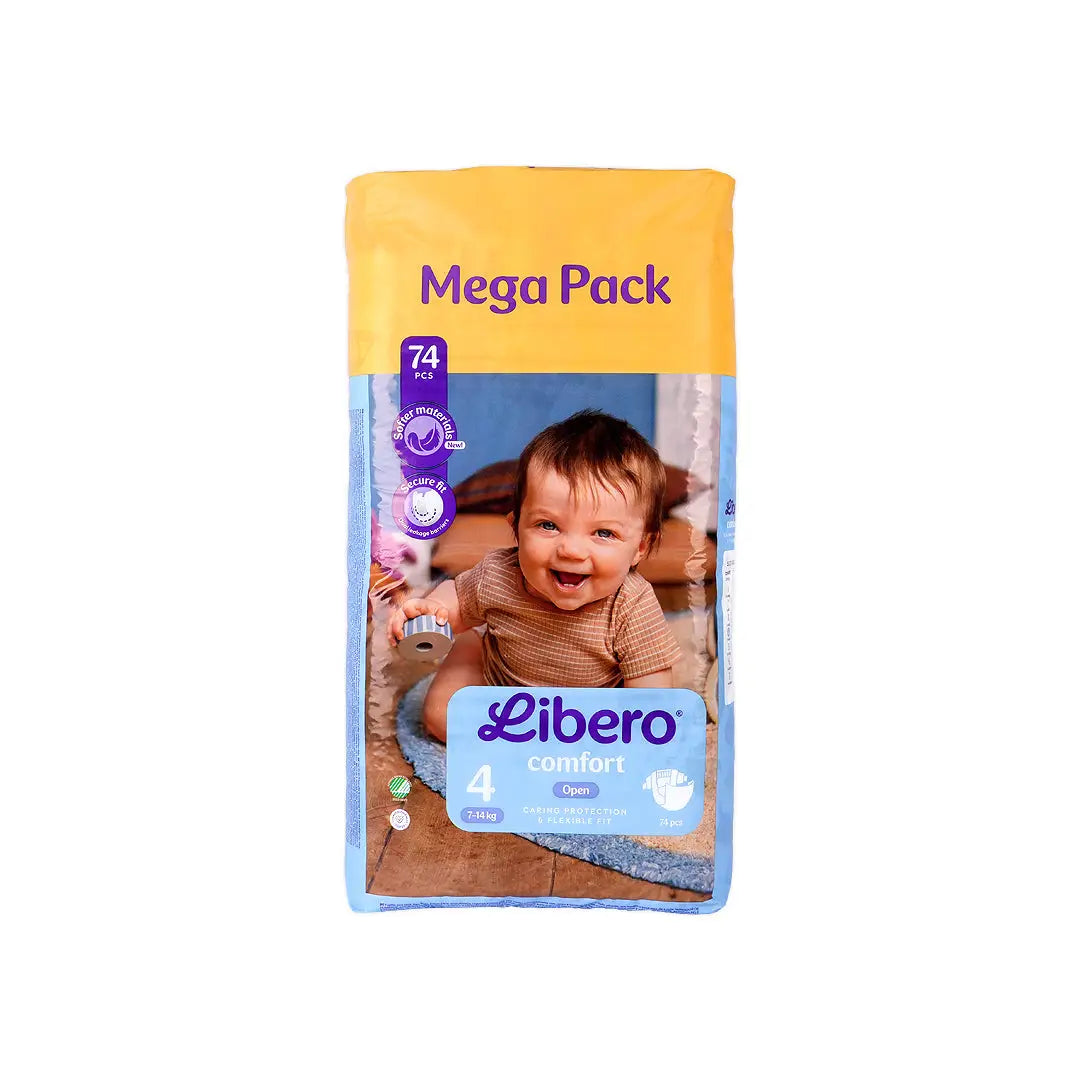 57458-Libero Comfort No.4 (7-14Kg) 74Pcs