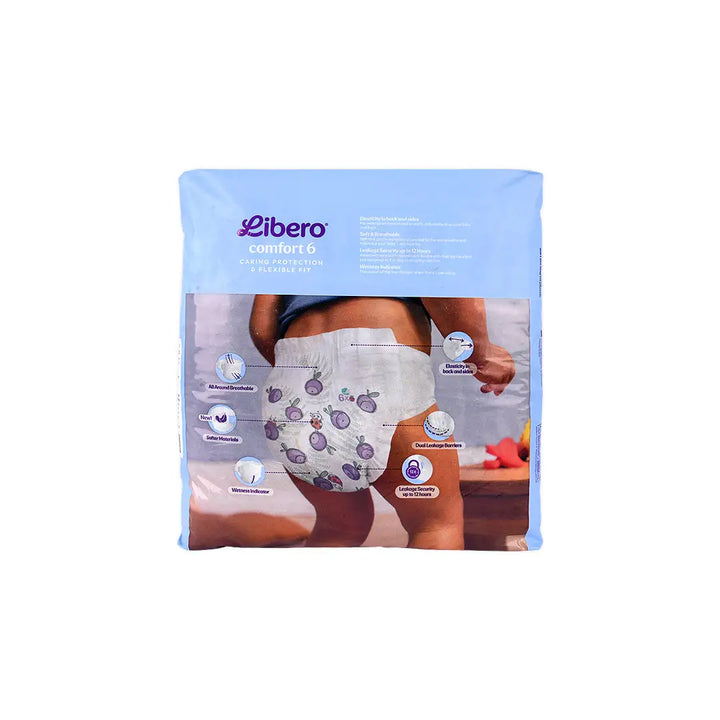 57462-Libero Comfort No.6 (13-20Kg) 28Pcs +3