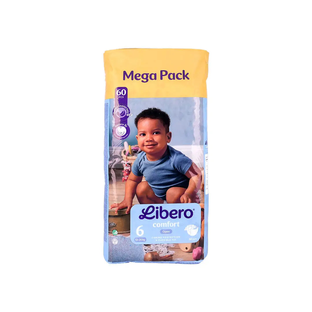 57464-Libero Comfort No.6 (13-20Kg) 60Pcs