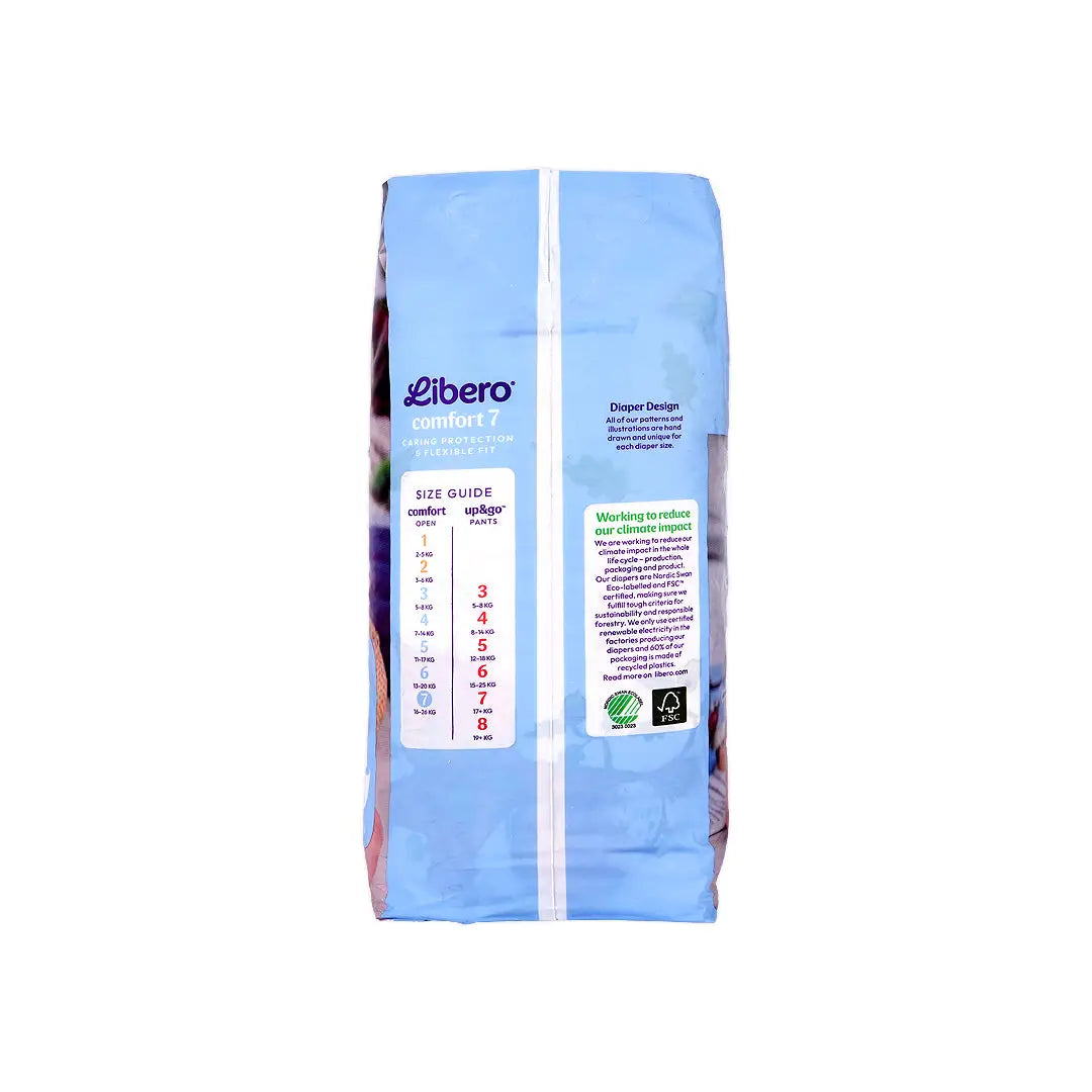 57465-Libero Comfort No.7 (16-26Kg) 26Pcs +1