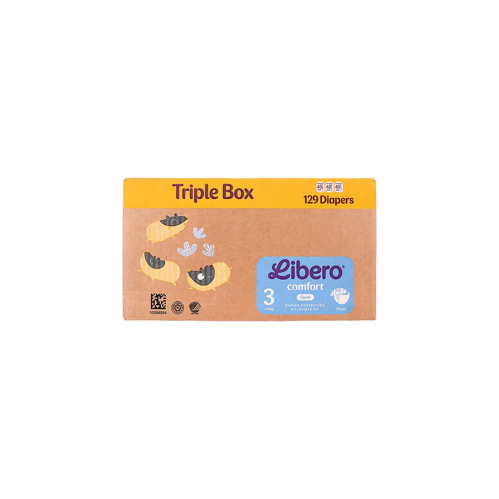 Libero Comfort No.3 (5-8Kg) 129Pcs