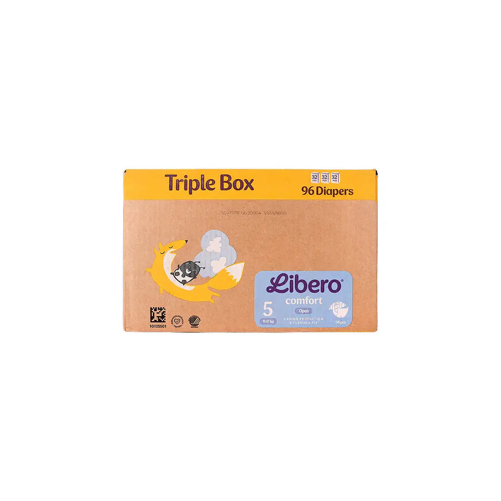 Libero Comfort No.5 (11-17Kg) 96Pcs