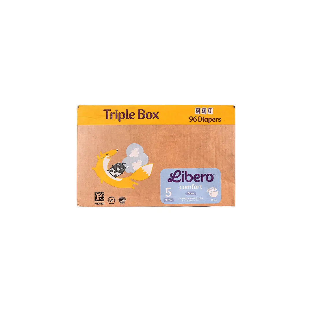 Libero Comfort No.5 (11-17Kg) 96Pcs