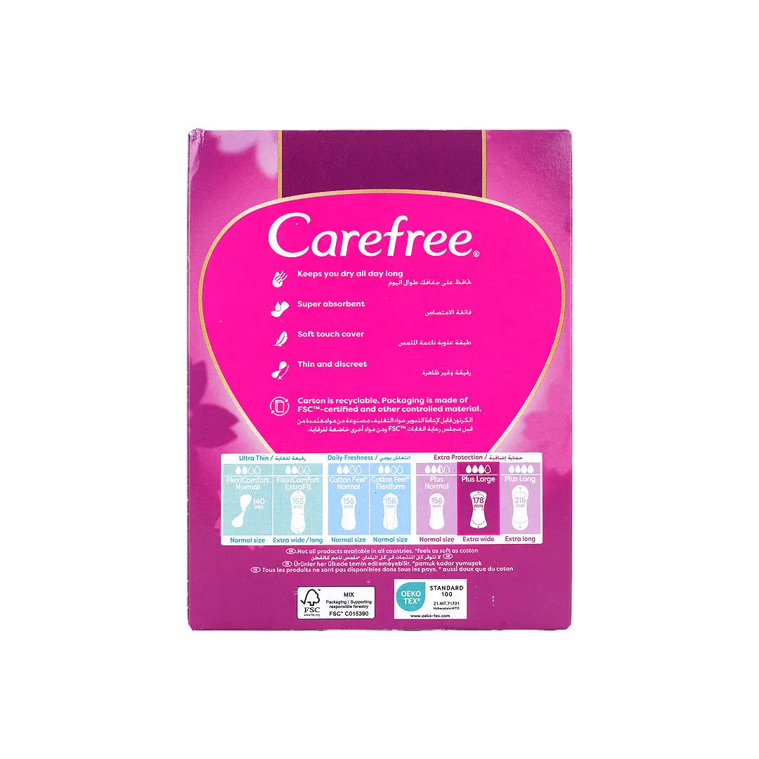 Carefree Plus Large 48Pcs-Unscented